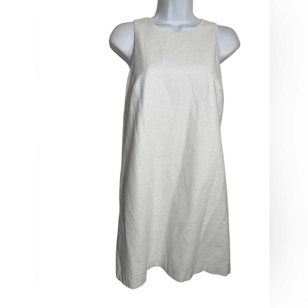 INC International Concepts Dress Size 6 Petite White Sleeveless Mini Dress 🩷